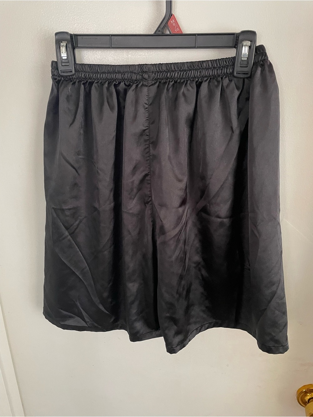 Men's Athletic Shorts with Elastic Waistband - Black